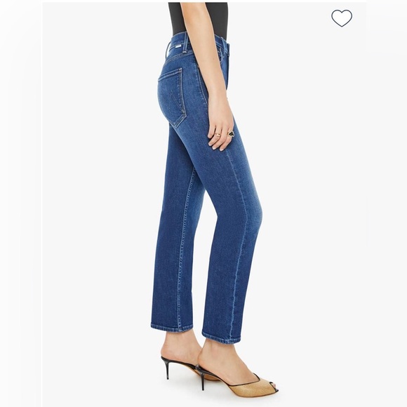 MOTHER Mid Rise Rider Flood Jeans - Picture 4 of 5